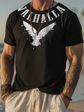 T-shirt manches courtes Viking Print pour homme